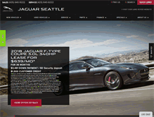 Tablet Screenshot of jaguarseattle.com